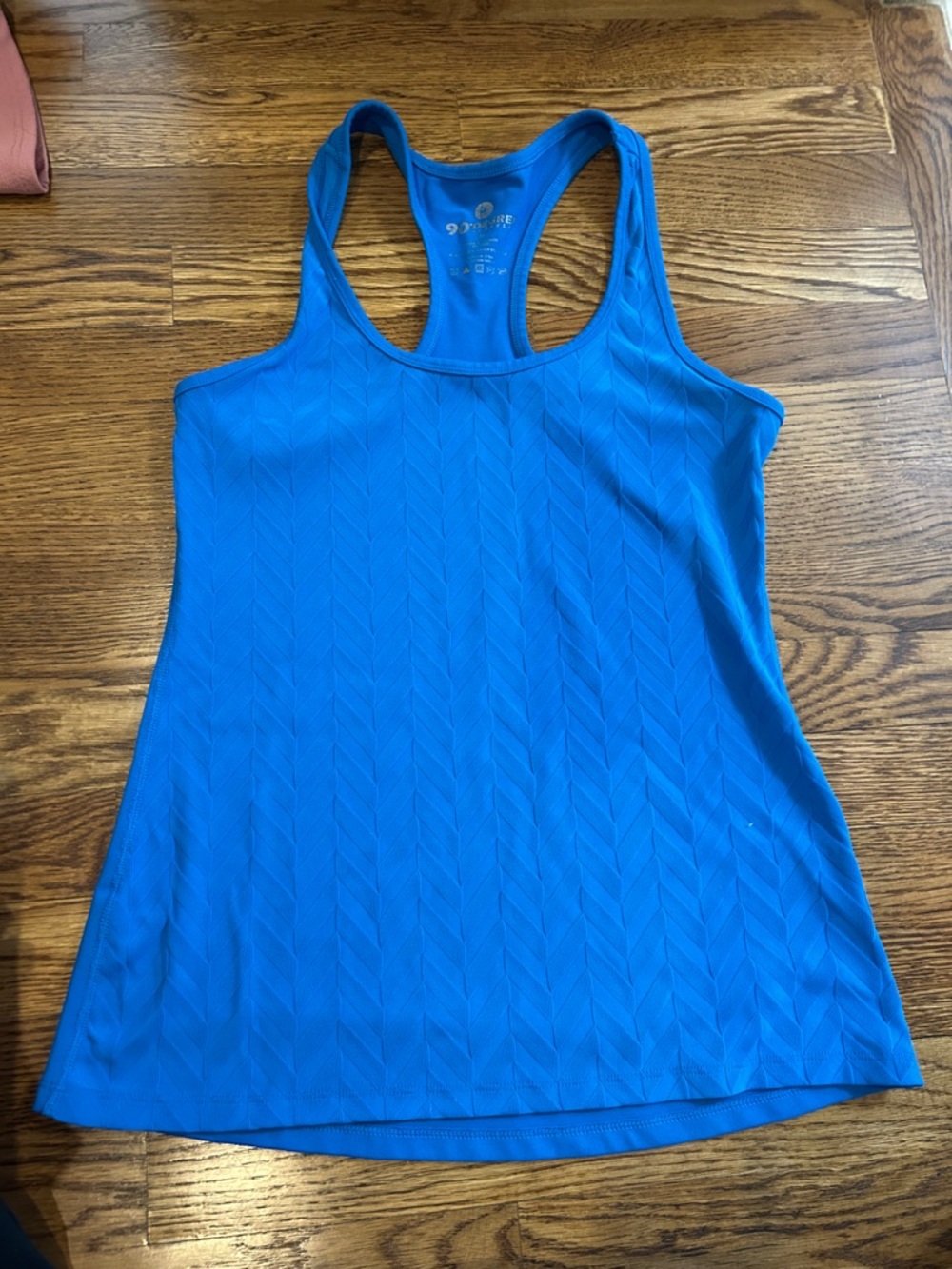 90 Degree By Reflex Electric Blue Racerback Tank